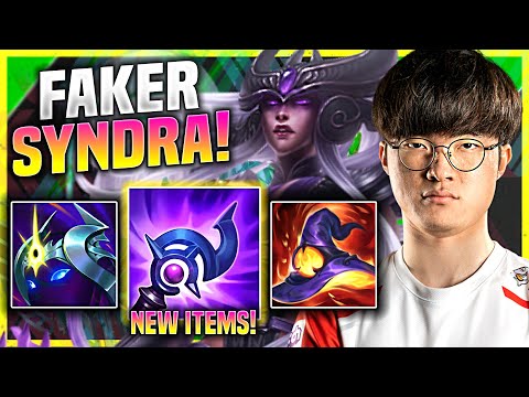 FAKER NEEDS TO TRYHARD THIS GAME! - T1 Faker Plays Syndra Mid vs Sylas! | Preseason 11