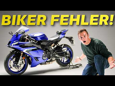 10 MOTORRADFAHRER ANFÄNGER FEHLER