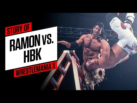 Story of: Razor Ramon vs Shawn Michaels (WWE WrestleMania X)