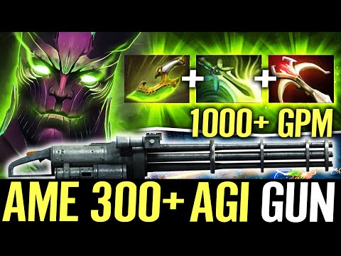 🔥 AME Terrorblade 1000 GPM Forgotten Carry — 300+ AGI Butterfly + Daedalus Machine Gun Dota 2 Pro