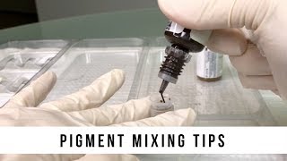 Microblading Pigment Mixing Tips!