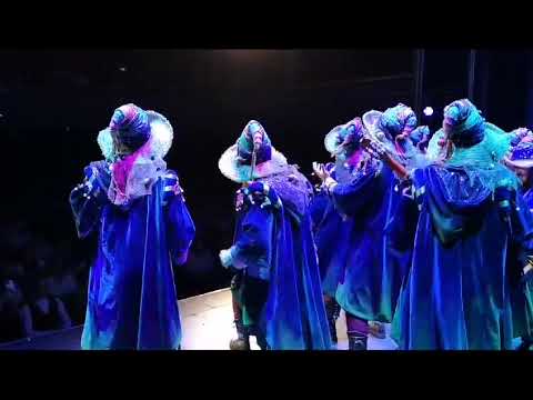 Presentación "El Embrujo de Cádiz" en bambalinas. La Latina (Madrid). 1/11/23