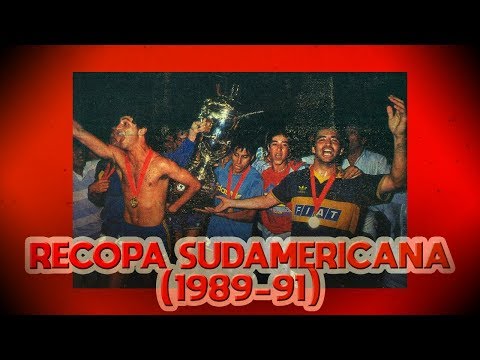 🏆 RECOPA SUDAMERICANA (1989-`91) ⚽| Historia de la Recopa Sudamericana |⭐ La Pelada de Zidane ⭐