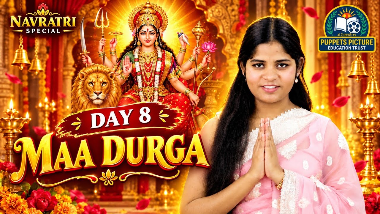 Maa Mahagauri Ka Divya Roop ✨ | Navratri Day 8 Special | Har Dukh Ka Ant, Nayi Shuruaat