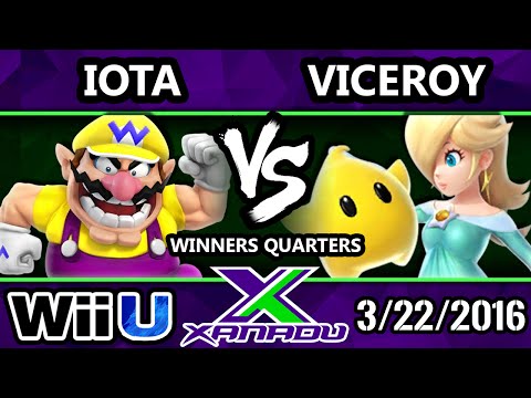 S@X 142 - Viceroy (Rosalina) Vs. Iota (Wario/Mewtwo) SSB4 Winners Quarters - Smash Wii U - Smash 4
