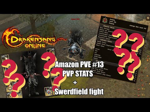 Amazon | SWERDFIELD PVP RANGER STATS + FIGHT SWERFIELD | Drakensang Online