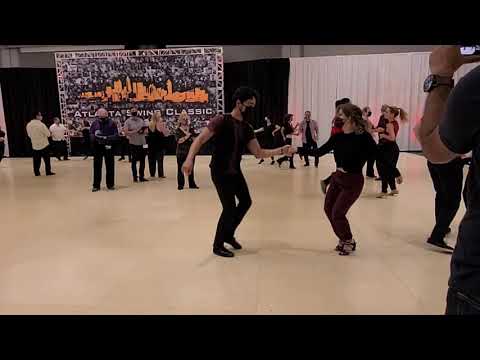 2nd Place Casey Margules and Vincent van Mierlo - Advanced SS prelims #1 Atlanta Swing Classic 2021