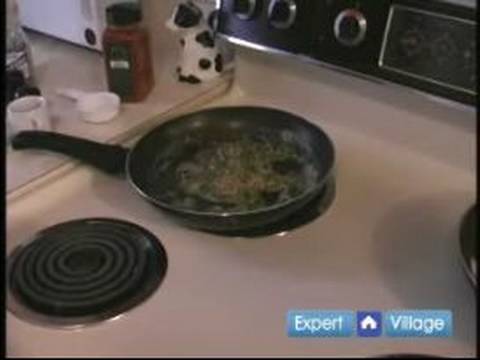 How to Make Crab Cakes : Preparing the Pan to Make Crab Cakes Sauce