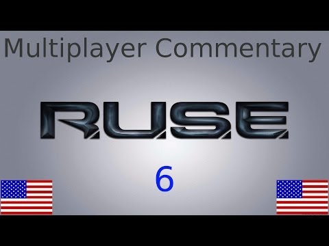 RUSE Multiplayer Commentary No.6 on Center of Gravity 3v3 as British