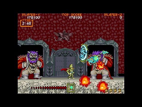 DAIMAKAIMURA - Arcade (Capcom) Hardest, Nomiss, 1cc