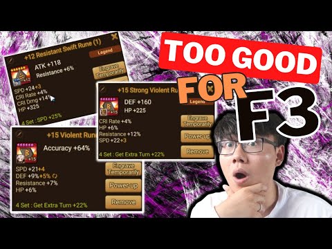 If Your Account Looks Like This It Shouldn't Be F3 - Summoners War