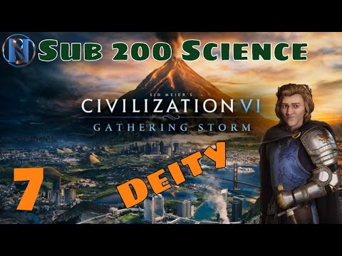 Sub 200 Science - Ep. 7 - Civilization VI Deity Let's Play: Matthias of Hungary