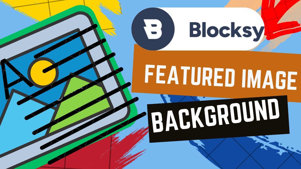 Featured image as post title background in wordpress blocksy