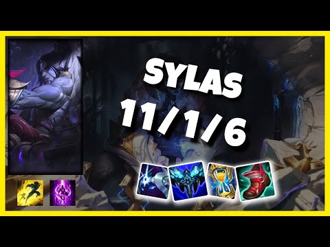Sylas vs Malphite BR Challenger TOP (11/1/6) - v11.5