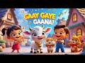 Chhoti Si Gaay Gaye Gaana Funny Hindi Animal Song For Kids Moo Moo Moo Rhymes