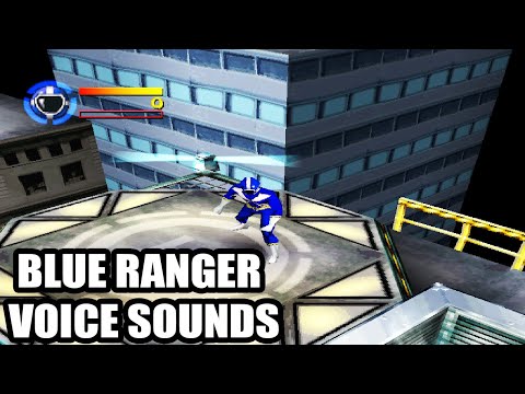 Power Rangers Lightspeed Rescue (PS1) - Blue Ranger Voice Sounds