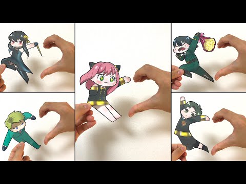【Spy × Family】Making Spy × Family Finger Heart