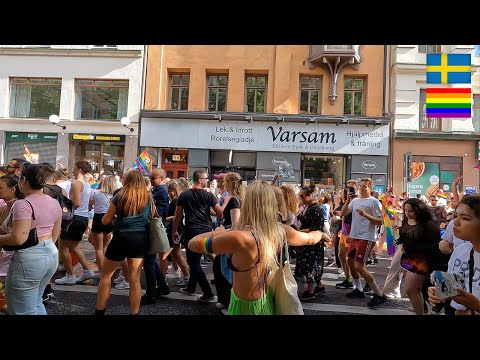 Stockholm Pride Parade 2022. Part 11 of 12. 4K 🏳️‍🌈🏳️‍🌈
