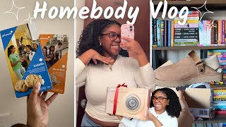 Homebody Vlog 🏠 | Snow Storm, Shea Moisture Giveaway Prize & Wash n Go FAIL!