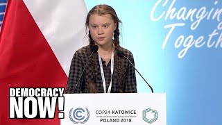 'Je steelt onze toekomst' zegt 15-jarig meisje op klimaattop