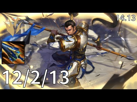Xin Zhao Jungle vs Lillia - EUW Master | Patch 14.13