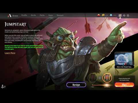 Magic: The Gathering Arena - Playing Jumpstart