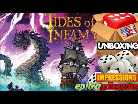Tides of Infamy - Unboxing & Impressions (EN) by Epitrapaizoume