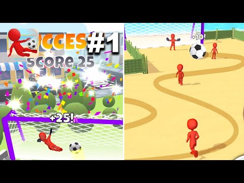 Crazy Kick! - New Release - Hyper Hybrid Casual - Gameplay Walkthrough (iOS & Android)