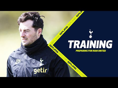 Ryan Mason takes training ahead of Manchester United | TRAINING