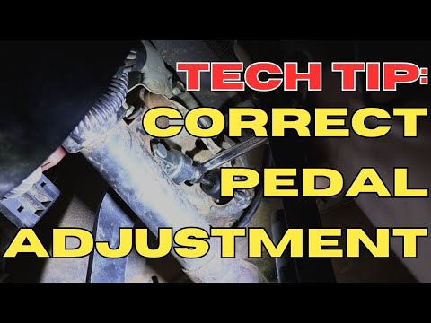 CLUTCH TECH: How To Correctly Adjust A Clutch Pedal