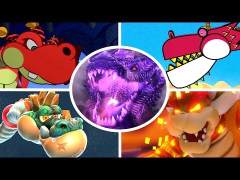 Evolution of Dragon Battles in Mario Games (1996-2017)