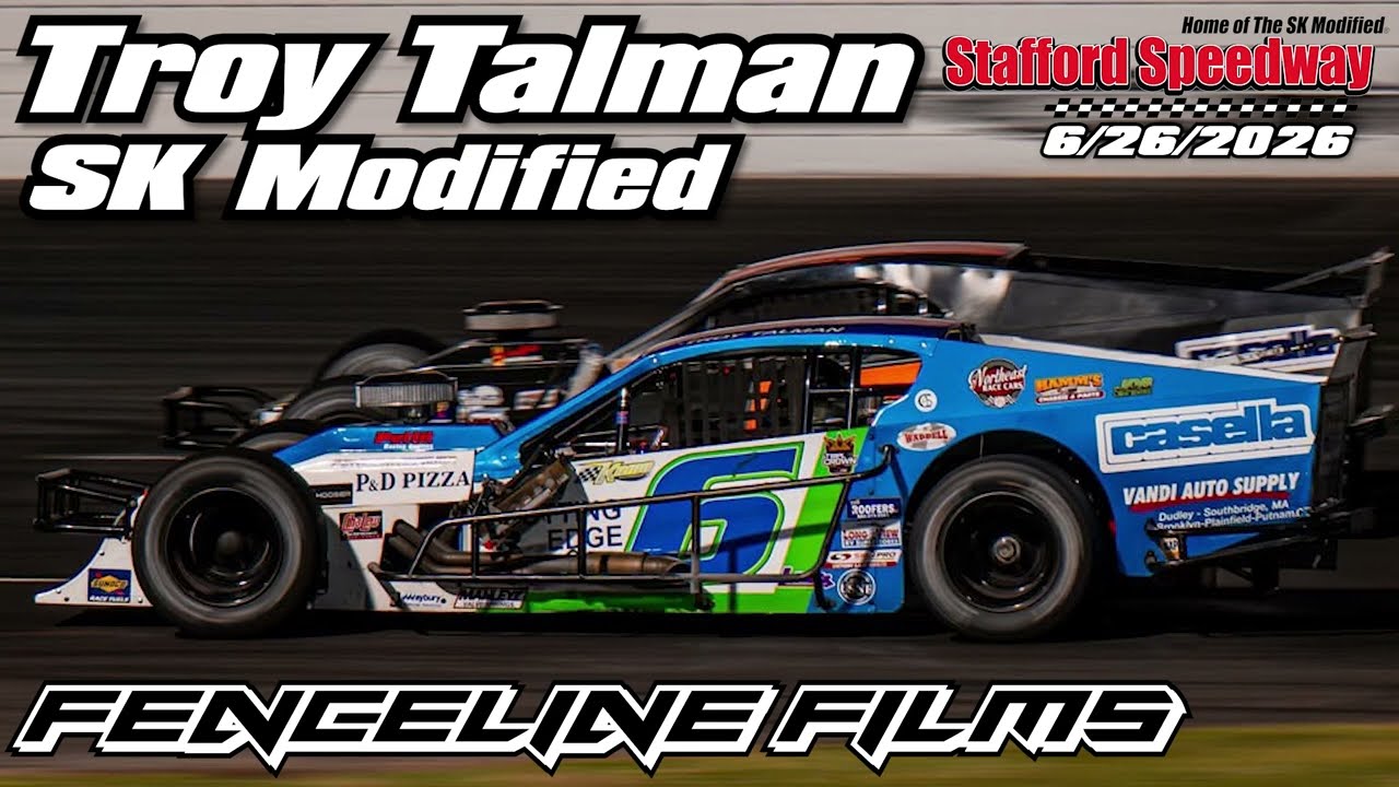Troy Talman SK Modified at Stafford Speedway