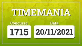 Capa de TIMEMANIA 1715