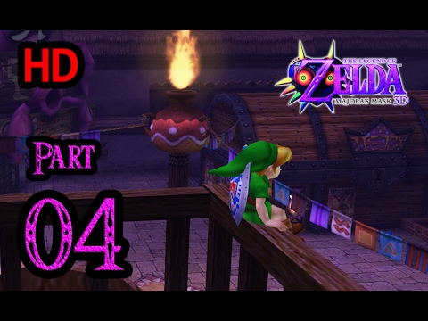 Zelda Majora's Mask 3D 100% Walkthrough 1080p HD Part 4 - Blast Mask - Bomb Bag - Adult Wallet