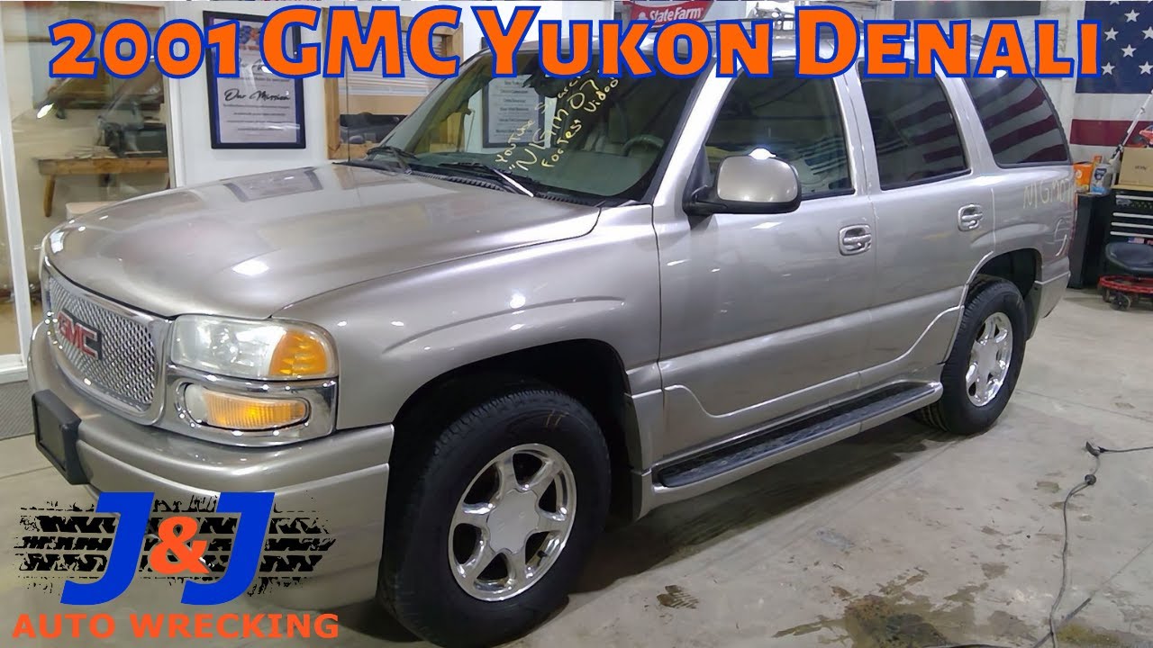 2001 GMC Yukon Denali Part Out Test Video Review N1GM071