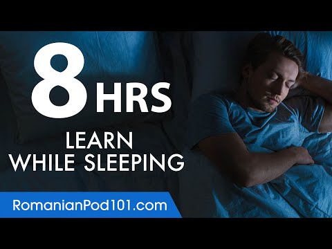Learn Romanian While Sleeping 8 Hours - Learn ALL Basic Vocabulary