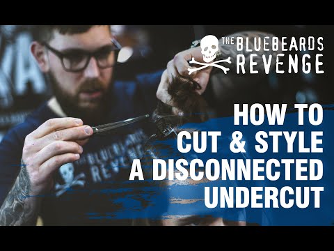 Men's hairstyle transformation: how to cut and style a disconnected undercut