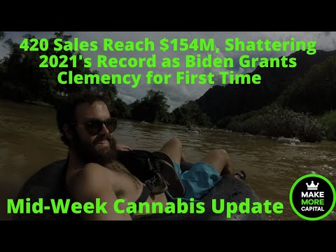 4/20 Sales Reach $154M, Shattering 2021's Record as Biden Grants Clemency for First Time