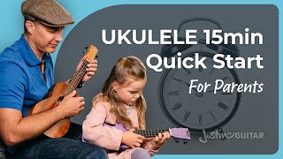 Learn Ukulele in 15 Minutes. Your kids will love it!