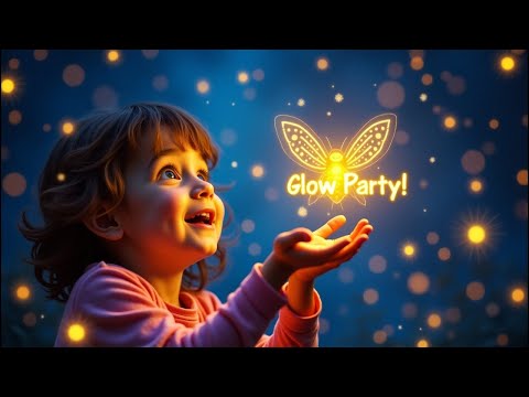 Firefly Glow Party! ✨🌙 | Magical Fireflies Song for Kids | Sing Along & Dance!