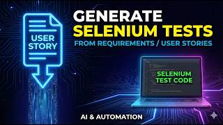 Stop Coding Manually! 🛑 Generate Selenium Tests Directly from Requirements