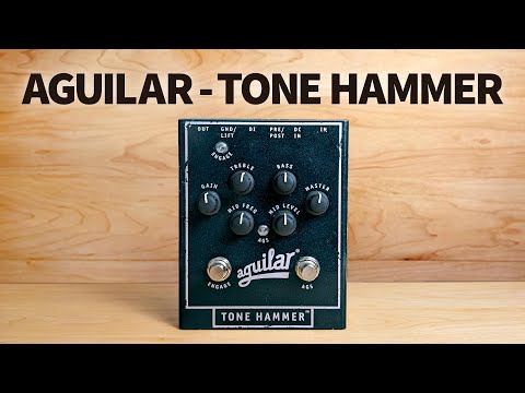 Aguilar Tone Hammer Preamp / Direct Box 2010s - Black image 8