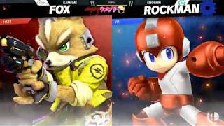 【ウメブラSP4】ウィナーズTOP24　Shogun(フォックス、スネーク) VS かめめ(ロックマン、シーク)【スマブラSP】