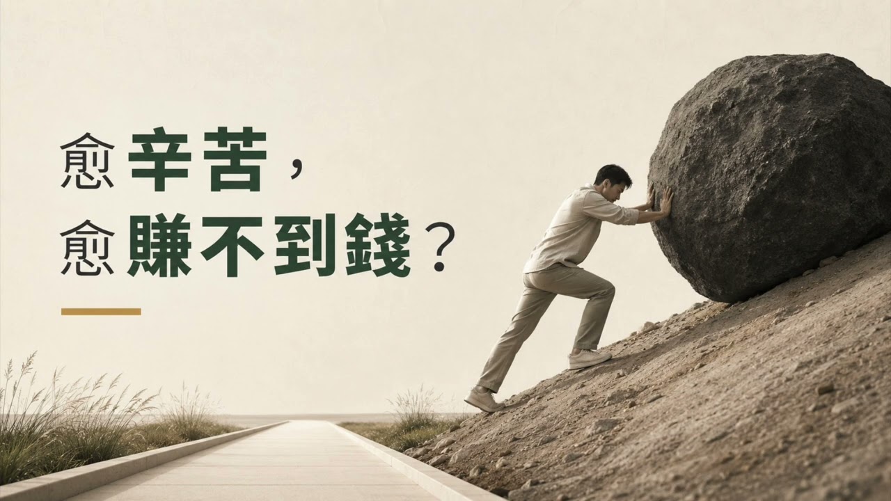 有些人擋住財富的方式， 是把每件事都做得很辛苦【一天聽一點260724】