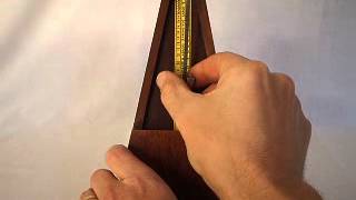 Video thumbnail for Maelzel Metronome with Seth Thomas Movement by Douglas Luthringer