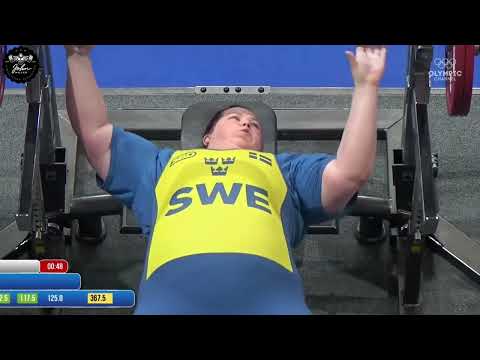 Anna-Lena Bellqvist - 7th Place 592.5kg Total - 84+kg Class 2023 IPF World Women's Classic