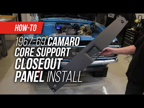 How To Install Detroit Speed’s First-Gen Camaro Core Support Closeout Panel