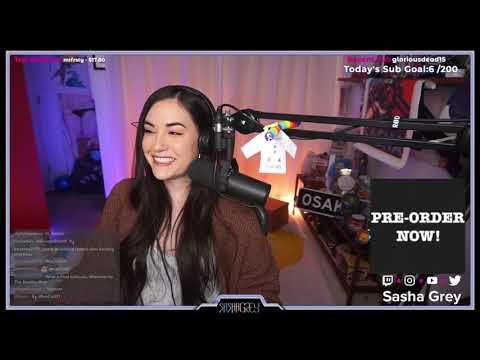Sasha Grey VOD 25/March/2022 - PO BOX Opening - Marbles on Stream