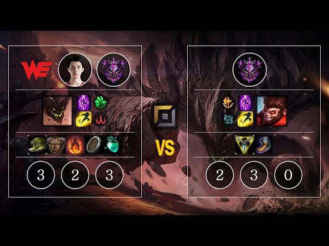 WE yimeng Malphite vs Wukong Top - KR Master Patch 10.11