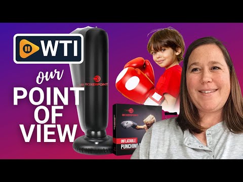 Boxerpoint Inflatable Punching Bag for Kids 3-8 Years Old - WTI product video review